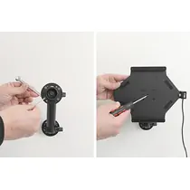Brodit Halter Aktiv USB, 12/24V, f�r SAMSUNG Galaxy Tab A9+, inkl. USB-Ladeger�t, Abbildung 2
