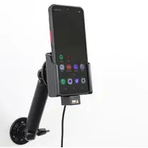 Brodit Halter Aktiv USB, 12/24V, f�r SAMSUNG Galaxy XCover 7 Pro, inkl. USB-Ladeger�t, Ladung �ber USB-C Anschluss, Abbildung 6