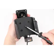 Brodit Halter Aktiv USB, 12/24V, f�r HONEYWELL CT32, f�r Ger�te mit Gummischutzh�lle und mit oder ohne Handschlaufe, inkl. USB-Ladeger�t, Abbildung 1