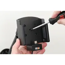 Brodit Halter Aktiv USB, 12/24V, f�r HONEYWELL CT70, nur f�r Ger�te mit Honeywell-Schutzh�lle (CT70-PB-GRY), mit/ohne Handschlaufe, mit/ohne Zusatzakku, Ladung �ber USB-C, inkl. USB-Ladeger�t, Abbildung 3