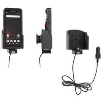 Brodit Halter Aktiv USB, 12/24V, f�r HONEYWELL CT70, nur f�r Ger�te mit Honeywell-Schutzh�lle (CT70-PB-GRY), mit/ohne Handschlaufe, mit/ohne Zusatzakku, Ladung �ber USB-C, inkl. USB-Ladeger�t