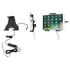 Brodit einstellbarer Tablet Halter Aktiv (Lightning), Festanschluss 12/24V, Universal: H�he: 140-195mm , 3-Punkt Befestigung, Abbildung 5