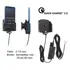 Brodit einstellbarer Halter (seitlich) Aktiv USB-C QC 3.0 mit Festanschluss, 12/24V, f�r HUAWEI Pura 80 Pro