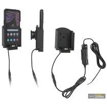 Brodit Halter Aktiv, mit Festanschluss, 12/24V, f�r SAMSUNG Galaxy XCover Pro, (NUR f�r Ger�te mit OtterBox uniVERSE H�lle!), Ladung �ber Pogo-Pins