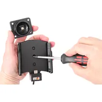 Brodit Halter Aktiv, mit Festanschluss, 12/24V, f�r SAMSUNG Galaxy XCover 5, Ladung �ber USB-C Anschluss, Abbildung 1