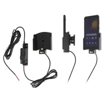 Brodit Halter Aktiv, mit Festanschluss, 12/24V, f�r SAMSUNG Galaxy XCover 5, Ladung �ber USB-C Anschluss, Abbildung 5