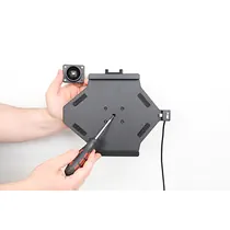 Brodit Halter Aktiv, mit Festanschluss, 12/24V, f�r SAMSUNG Galaxy Tab S10 FE, Abbildung 1