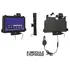 Brodit abschlie�barer Halter Aktiv 12/24V, f�r SAMSUNG Galaxy Tab Active 4 Pro, mit USB Host Anschluss, Horizontal, passt f�r Ger�te mit Original H�lle , Ladung �ber Pogo-Pins