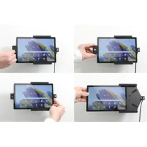 Brodit abschlie�barer Halter Aktiv, mit Festanschluss, 12/24V, f�r SAMSUNG Galaxy Tab A8, Abbildung 3