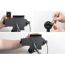 Brodit abschlie�barer Halter Aktiv, mit Festanschluss, 12/24V, f�r LENOVO Tab M8 (4. Generation), Abbildung 1