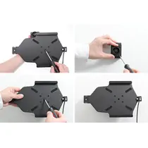 Brodit Halter mit Verriegelung, Aktiv, mit Festanschluss, 12/24V, f�r SAMSUNG Galaxy Tab A8, Abbildung 1