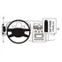 Brodit ProClip f�r VW Touran, ab Bj. 2003 bis 08/2015, Abbildung 5