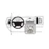 Brodit ProClip f�r Ford Galaxy, ab Bj. 2001 bis 05/2006, Abbildung 5