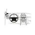 Brodit ProClip f�r Ford S-MAX, ab Bj. 2006 bis 07/2015, Abbildung 5