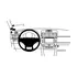 Brodit ProClip f�r Toyota Camry (USA), ab Bj. 2012 bis 2014, Abbildung 5