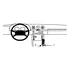 Brodit ProClip f�r Mercedes SL-Klasse (W107), ab Bj. 1971 bis 1988