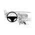 Brodit ProClip f�r Honda Insight, ab Bj. 2009 bis 2015, Abbildung 5