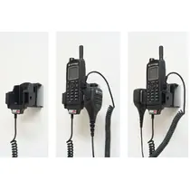 Brodit Funkger�te Halter, f�r MOTOROLA MTP 850, f�r Ger�te mit oder ohne G�rtelclip, mit Befestigung des Original Motorola KFZ Ladekabel (Nicht im Lieferumfang!), Abbildung 4