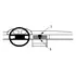 Brodit ProClip f�r Mercedes S-Klasse (W126), ab Bj. 1981 bis 1992