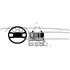 Brodit ProClip f�r Audi 80, ab Bj. 1987 bis 1995