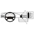 Brodit ProClip f�r Mercedes E-Klasse (W124 / S124 / C124 / A124), ab Bj. 1986 bis 1994, Abbildung 5