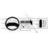 Brodit ProClip f�r Opel Corsa B, ab Bj. 1993 bis 2000, Abbildung 5
