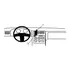 Brodit ProClip f�r Seat Cordoba, ab Bj. 1994 bis 1999