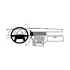 Brodit ProClip f�r Volvo 740, ab Bj. 1991 bis 1998, Abbildung 5