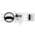 Brodit ProClip f�r Opel Combo, ab Bj. 1995 bis 2001, Abbildung 5