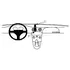 Brodit ProClip f�r Fiat Barchetta, ab Bj. 1995 bis 2007