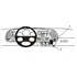 Brodit ProClip f�r Saab 9-3, ab Bj. 1998 bis 2002, Abbildung 5