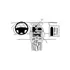 Brodit ProClip f�r Subaru Impreza, ab Bj. 2001 bis 2004, Abbildung 5