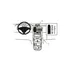 Brodit ProClip f�r Peugeot 307, ab Bj. 2001 bis 2009, Abbildung 5