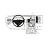 Brodit ProClip f�r Ford Transit Connect, ab Bj. 2003 bis 2009, Abbildung 5