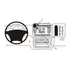 Brodit ProClip f�r Mercedes V-Klasse (W639 / V639), ab Bj. 2004 bis 04/2014, NICHT f�r Modelle mit einem Fach oben auf dem Armaturenbrett, Abbildung 5