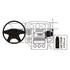 Brodit ProClip f�r Nissan X-Trail, ab Bj. 2004 bis 2007 (nicht bei Werksnavi), Abbildung 5
