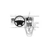 Brodit ProClip f�r Hyundai Tucson, ab Bj. 2005 bis 2009, Abbildung 5