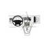 Brodit ProClip f�r Hyundai Tucson, ab Bj. 2005 bis 2009, Abbildung 5