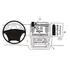Brodit ProClip f�r Mercedes Vito (W639), ab Bj. 2003 bis 04/2014, NUR f�r Modelle mit einem Fach oben auf dem Armaturenbrett., Abbildung 5