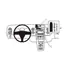 Brodit ProClip f�r VW Golf 5 Plus, ab Bj. 2005 bis 2014, Abbildung 5