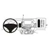Brodit ProClip f�r Honda FR-V, ab Bj. 2005 bis 2011, Abbildung 5