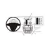 Brodit ProClip f�r Citroen C3, ab Bj. 2006 bis 2009, Abbildung 5