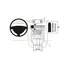 Brodit ProClip f�r Citroen C6, ab Bj. 2006 bis 2013, Abbildung 5