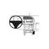 Brodit ProClip f�r Saab 9-3, ab Bj. 2007 bis 2011 (blockiert den Getr�nkehalter), Abbildung 5