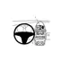 Brodit ProClip f�r Opel Corsa D, ab Bj. 2007 bis 2014 (nicht f�r Modelle mit Werksnavi oder gro�em Display!), Abbildung 5