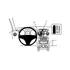 Brodit ProClip f�r Peugeot 308 I, ab Bj. 2007 bis 2014 (nicht bei Werksnavi), Abbildung 5