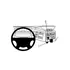Brodit ProClip f�r Mercedes Atego, ab Bj. 2008 bis 2023, Abbildung 5