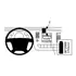 Brodit ProClip f�r Chevrolet Express / Van, ab Bj. 2008 bis 2016, Abbildung 5