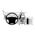 Brodit ProClip f�r Volvo XC60, ab Bj. 2009 bis 2013 (NICHT BEI Werksnavi), Abbildung 5