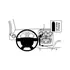 Brodit ProClip f�r Ford Transit Connect, ab Bj. 2010 bis 2013 (Nicht f�r Modelle mit USB Anschluss), Abbildung 5